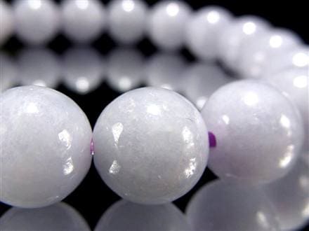 A貨翡翠 翡翠 ブレスレット ジェイド ラベンダー翡翠