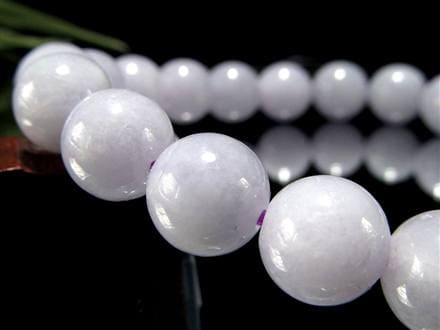 A貨翡翠 翡翠 ブレスレット ジェイド ラベンダー翡翠