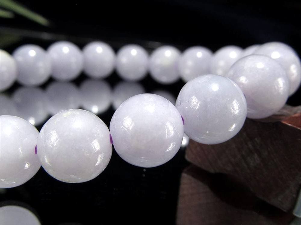 A貨翡翠,翡翠,ブレスレット,ジェイド,ラベンダー翡翠