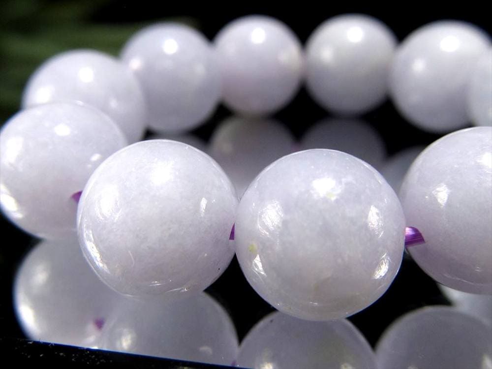 A貨翡翠,翡翠,ブレスレット,ジェイド,ラベンダー翡翠