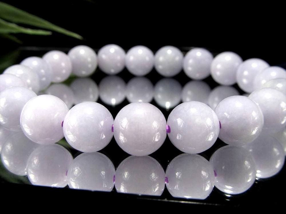 A貨翡翠,翡翠,ブレスレット,ジェイド,ラベンダー翡翠