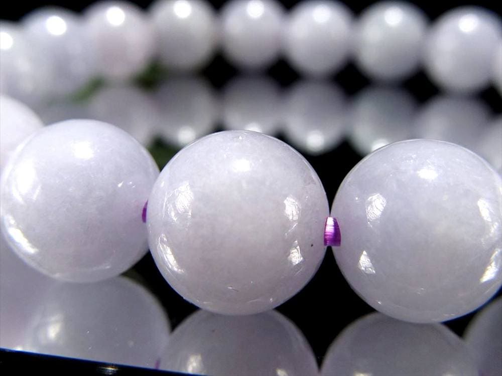 A貨翡翠,翡翠,ブレスレット,ジェイド,ラベンダー翡翠