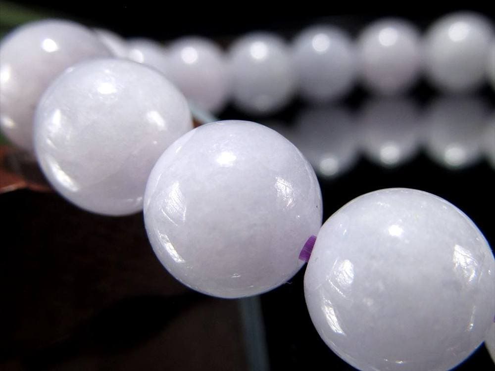 A貨翡翠,翡翠,ブレスレット,ジェイド,ラベンダー翡翠