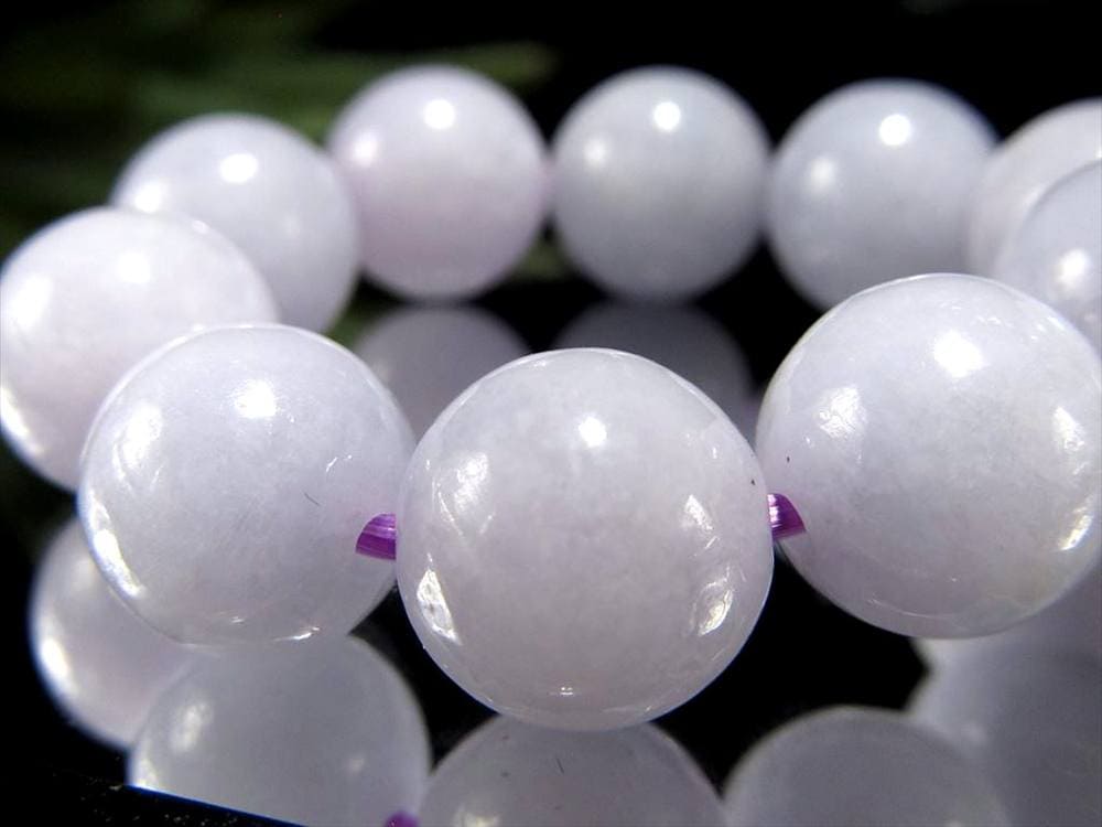 A貨翡翠,翡翠,ブレスレット,ジェイド,ラベンダー翡翠