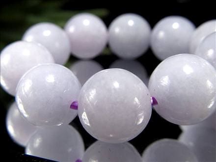 A貨翡翠,翡翠,ブレスレット,ジェイド,ラベンダー翡翠