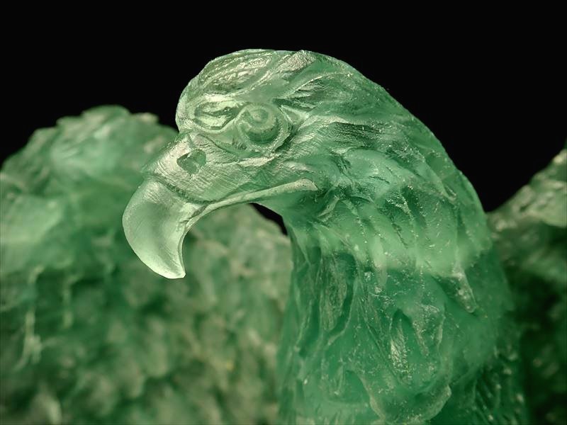 ◇極み彫刻！◇極上彫刻置物◇1点物◇インテリアに◇グリーンフロー