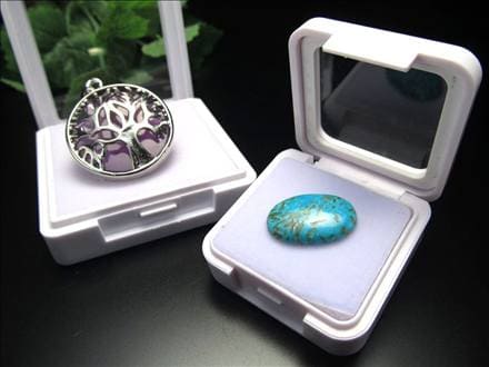 ルースケース クッション付き ジュエリーケース ルース収納 原石ケース