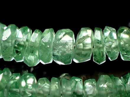 グリーンガーネット ブレスレット ガーネット ツァボライト 宝石質