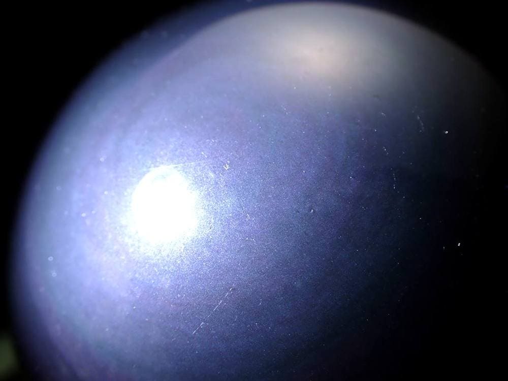 オブシディアン 丸玉 シラー 黒曜石 置物 天然石