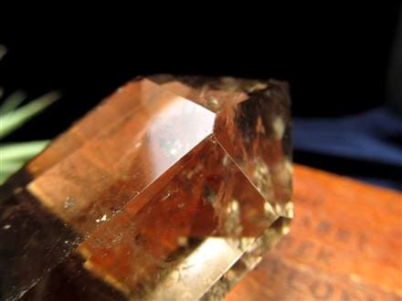 スモーキークォーツ ポイント ダブルポイント ダブルターミネート 煙水晶