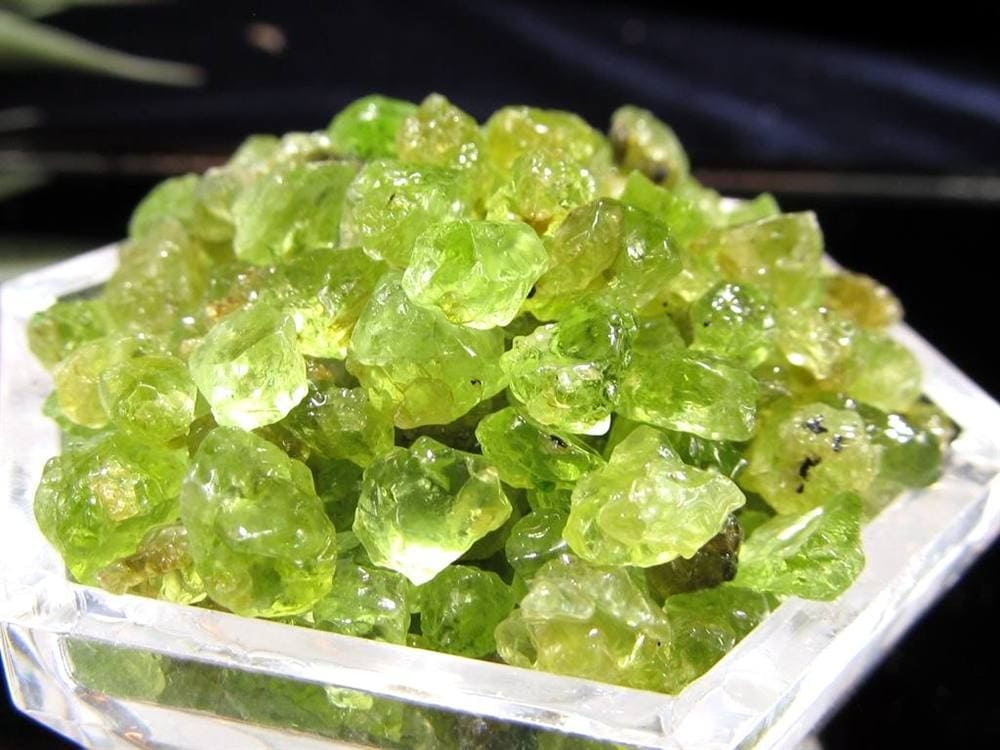 さざれ ペリドット かんらん石 天然石 パワーストーン