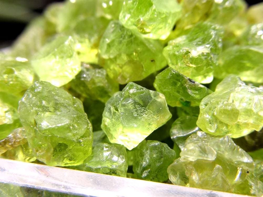 さざれ ペリドット かんらん石 天然石 パワーストーン