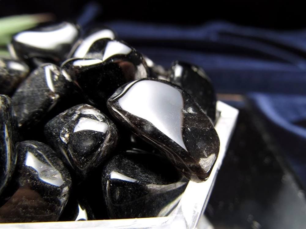 細石 チップ 黒水晶 モリオン 魔除け