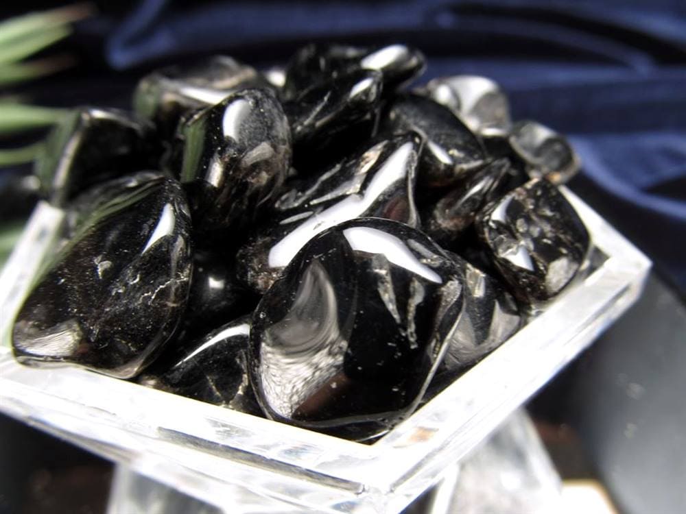 細石 チップ 黒水晶 モリオン 魔除け