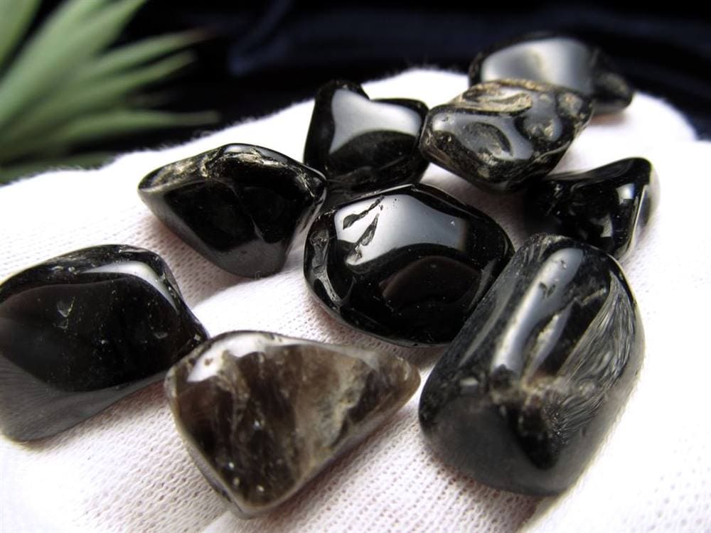 細石 チップ 黒水晶 モリオン 魔除け