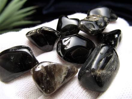 細石 チップ 黒水晶 モリオン 魔除け