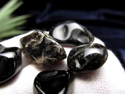 細石 チップ 黒水晶 モリオン 魔除け