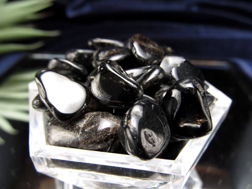 細石 チップ 黒水晶 モリオン 魔除け