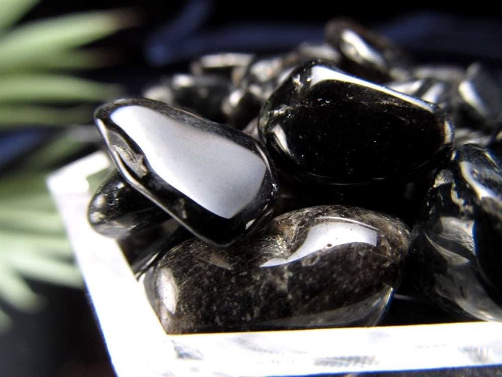 細石 チップ 黒水晶 モリオン 魔除け