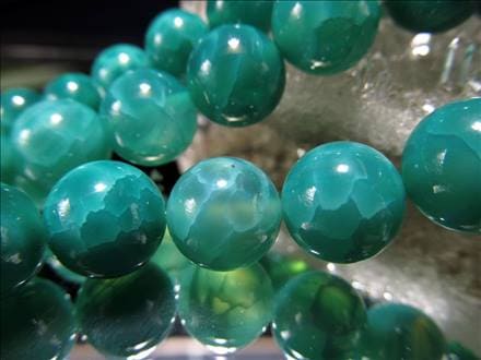 グリーンアゲート,緑瑪瑙,アゲート,ビーズ,一連