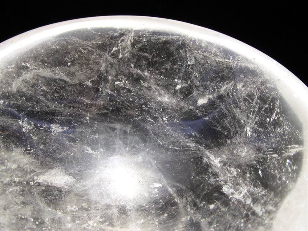 水晶 クリスタル 皿 置物 レインボー