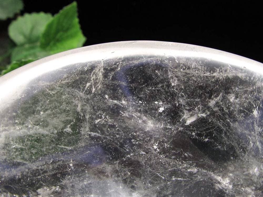 水晶 クリスタル 皿 置物 レインボー