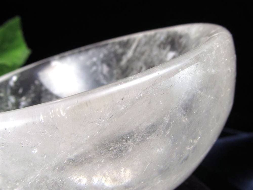 水晶 クリスタル 皿 置物 レインボー