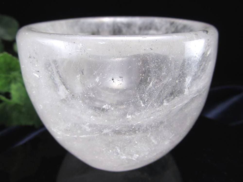 水晶 クリスタル 皿 置物 レインボー