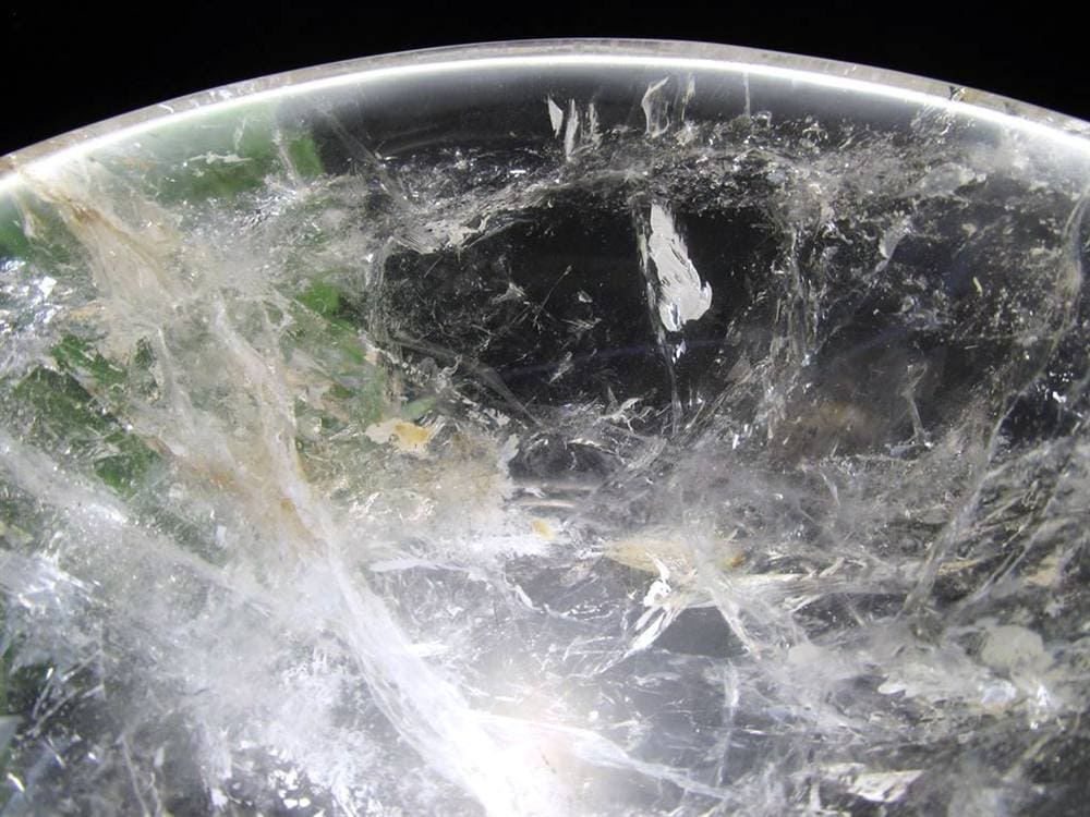 水晶 クリスタル 皿 置物 レインボー