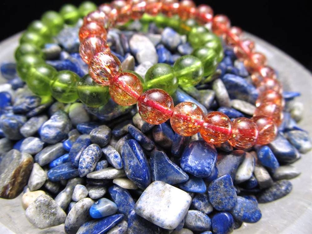 水晶 クリスタル 皿 置物 レインボー