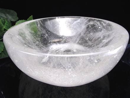 水晶 クリスタル 皿 置物 レインボー