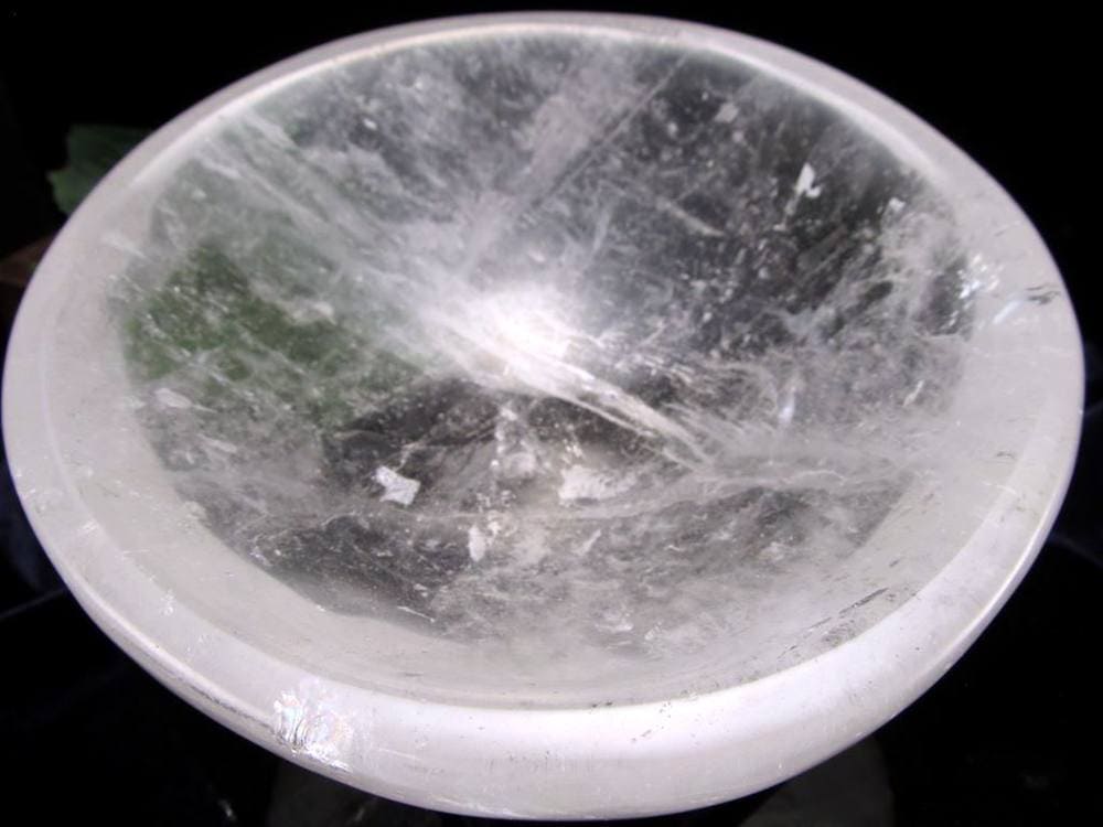 水晶 クリスタル 皿 置物 レインボー