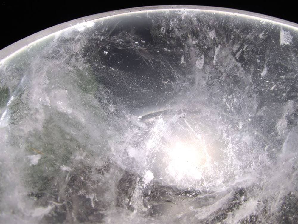 水晶 クリスタル 皿 置物 レインボー