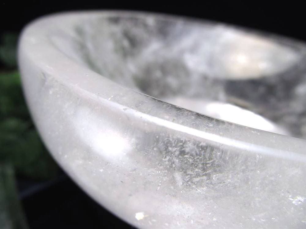 水晶 クリスタル 皿 置物 レインボー