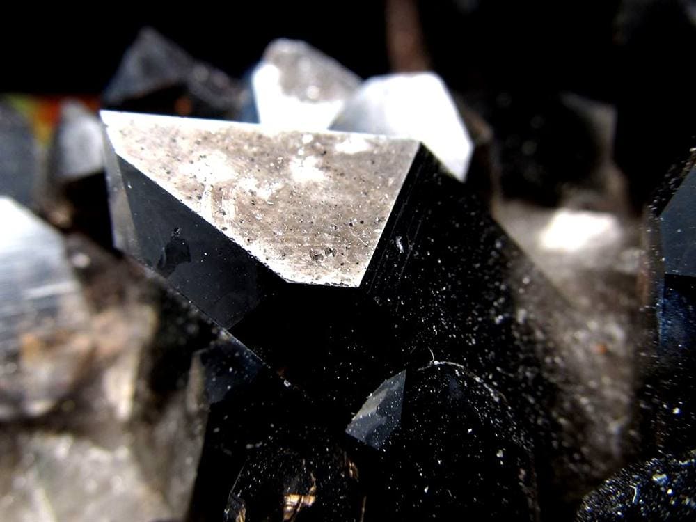 モリオン 黒水晶 厄除け クラスター アーカンソー 原石