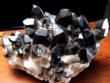 モリオン 黒水晶 厄除け クラスター アーカンソー 原石