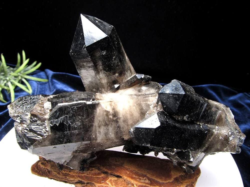 モリオン 黒水晶 厄除け クラスター アーカンソー 原石
