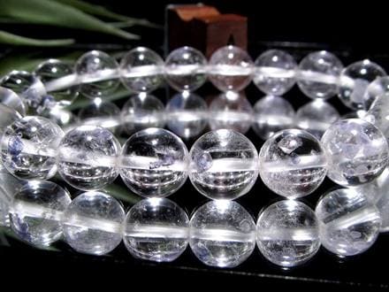 フローライトインクォーツ 蛍石 水晶 ブレスレット