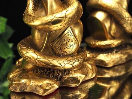 白蛇,置物,縁起物,風水,弁財天