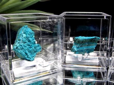 ミニチュア原石 コレクション原石 クリソコラ 珪孔雀石 CHRYSOCOLLA