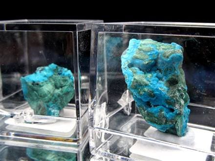 ミニチュア原石 コレクション原石 クリソコラ 珪孔雀石 CHRYSOCOLLA