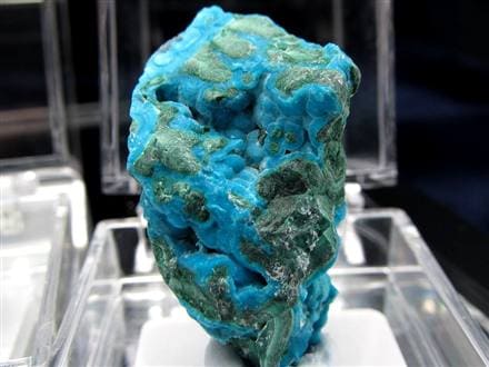 ミニチュア原石 コレクション原石 クリソコラ 珪孔雀石 CHRYSOCOLLA