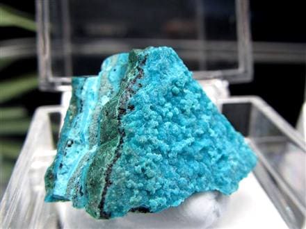 ミニチュア原石 コレクション原石 クリソコラ 珪孔雀石 CHRYSOCOLLA