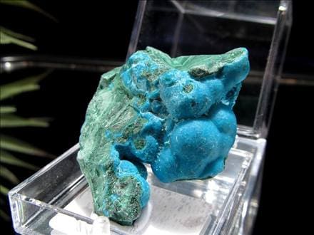 ミニチュア原石 コレクション原石 クリソコラ 珪孔雀石 CHRYSOCOLLA