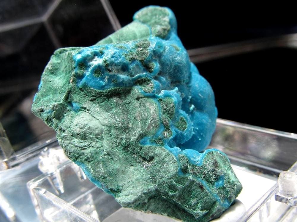 ミニチュア原石 コレクション原石 クリソコラ 珪孔雀石 CHRYSOCOLLA