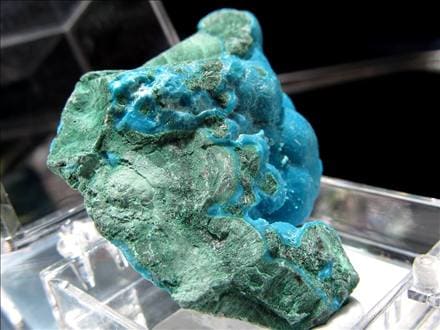 ミニチュア原石 コレクション原石 クリソコラ 珪孔雀石 CHRYSOCOLLA