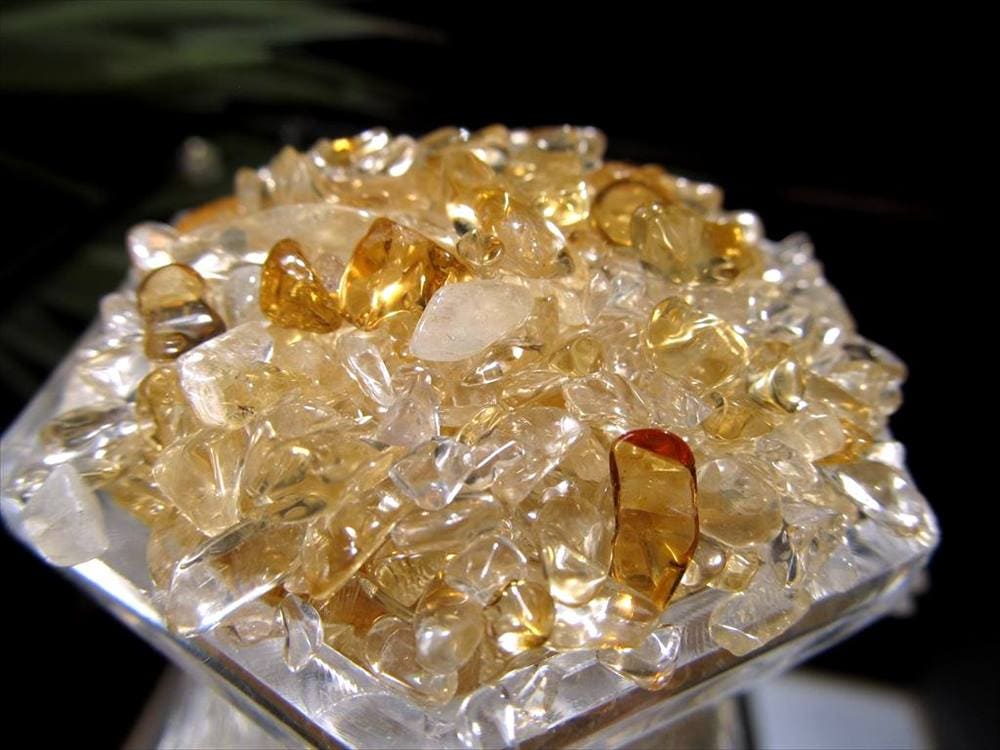 さざれ 細石 シトリン 黄水晶 Citrine