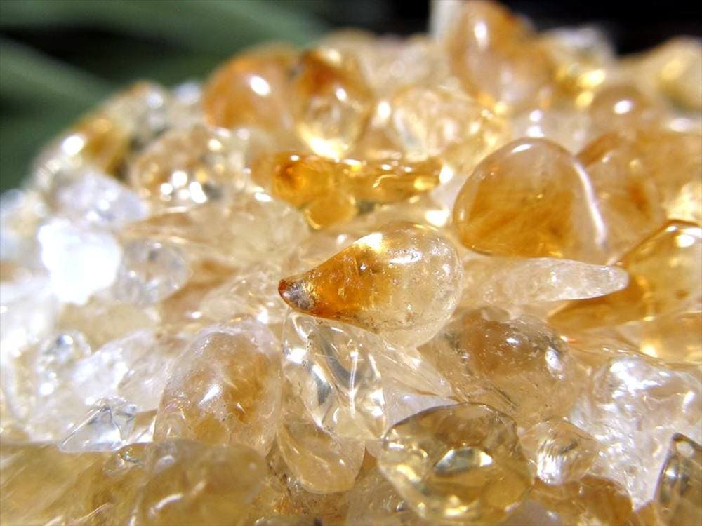 さざれ 細石 シトリン 黄水晶 Citrine
