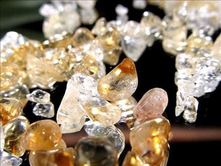 さざれ 細石 シトリン 黄水晶 Citrine