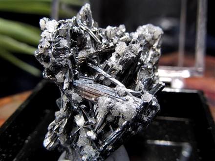 スティブナイト 輝安鉱 ミニチュア 結晶 原石